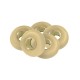 Perles Rondes 5mm/2mm (Ø2mm) en Acier Inoxydable 303