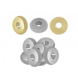 Stainless Steel 303 Χάντρα Ροδέλα 5mm/1.5mm (Ø1.6mm)