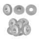 Stainless Steel 303 Bead Washer 5mm/1.5mm (Ø1.6mm)