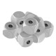 Stainless Steel 303 Bead Cube 4mm (Ø1.4mm)