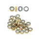 Perles Rondelles 2.5mm/1mm (Ø1.6mm) en Acier Inoxydable 303