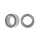 Perles Rondelles 2.5mm/1mm (Ø1.6mm) en Acier Inoxydable 303