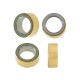 Perles Rondelles 2.5mm/1mm (Ø1.6mm) en Acier Inoxydable 303