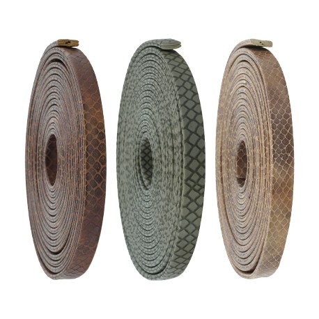 Synthetic Cord Snake Effect Flat 10mm/2.6mm (3mtrs/ Spool)