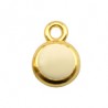 24K Gold Plated/ Ivory