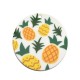 Plexi Acrylic Pendant Oval Pineapple 42x45mm