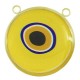 Ciondolo in Ottone con Occhio Malvagio in Resina 31 mm