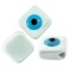 Enamel Ceramic Rhombus Eye 13mm (Ø 3mm)