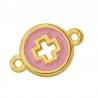 24K Gold Plated/Pink