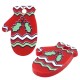 Plexi Acrylic Lucky Charm Glove w/ Mistletoe 14x20mm