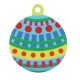 Plexi Acrylic Lucky Charm Christmas Ball Ornament 22mm