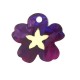 Plexi Acrylic Charm Flower Star 20mm