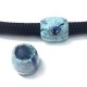 Passante Tubo Ovale in Ceramica Smaltata 21x19mm (Ø 10mm)