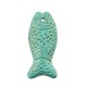 Ceramic Matte Slider Pendant Fish 70x30mm