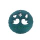 Wooden Pendant "our f1rst Xmas" 70mm