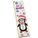 Wooden Bookmark Penguin 40x150mm