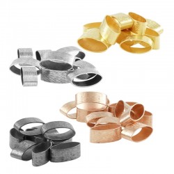 Μεταλλικό Μπρούτζινο Σωληνάκι 7.2x2.5mm/0.3mm (Ø6.3x2.2mm)