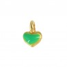 24K Gold Plated/ Green Fluo