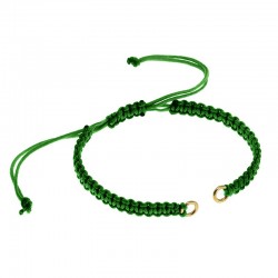 Bracelet Macramé Semi-Fini (Anneaux en Laiton)