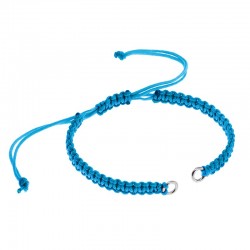 Bracelet Macramé Semi-Fini (Anneaux en Laiton)