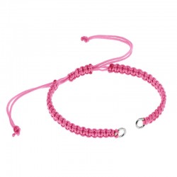 Bracelet Macramé Semi-Fini (Anneaux en Laiton)