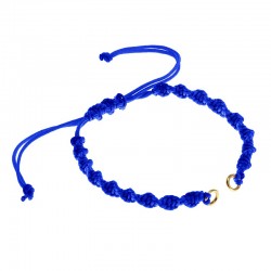 Bracelet Semi-Fini en Macramé DNA (Anneaux de Jonction en Laiton)