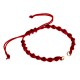Bracelet Semi-Fini en Macramé DNA (Anneaux de Jonction en Laiton)