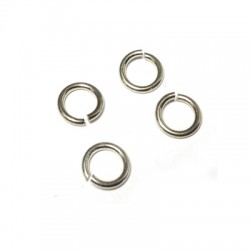 Silver 925 Ring 12.0-8.4mm/1.8mm