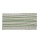 Polyester Ribbon with Flowers (~14mm (~5mtrs)