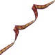 Polyester Ribbon with Flowers (~14mm (~5mtrs)