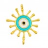 24K Gold Plated/ Turquoise/ White/ Black