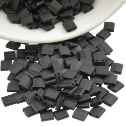 Miyuki Tila Bead Square Flat 5mm/1.9mm (8gr) (~97pcs) (401F)