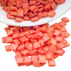 Miyuki Tila Bead Square Flat 5mm/1.9mm (8gr) (~97pcs) (406FR)