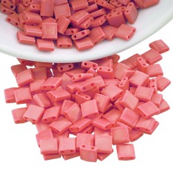 Miyuki Tila Bead Square Flat 5mm/1.9mm (8gr) (~97pcs) (408FR)