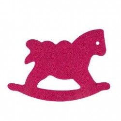 Caballo de Fieltro 60x45mm