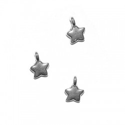 Zamak Charm Star 8mm