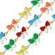 Catena in Acciaio Inossidabile 304 Smaltato con Farfalla 7x6 mm
