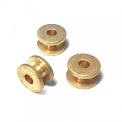 Brass Reel 12x7.5mm (Ø 4.2mm)