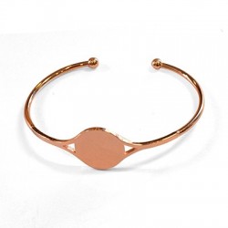 Bracelet en Laiton Vierge 66 x 45 mm
