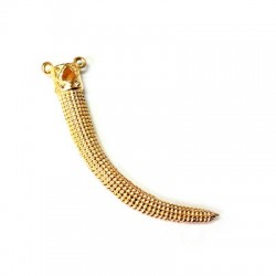 Corne en Laiton Coulé 40 x 4.5 mm