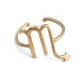 Bague en Métal/Laiton signe zodiaque Scorpion 20mm