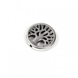 Passante in Metallo Zama Albero della Vita 18mm (Ø1.9mm)