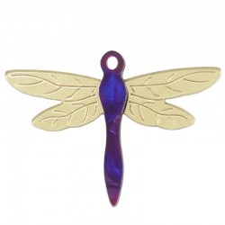 Plexi Acrylic Pendant Dragonfly 45x32mm