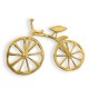 Brass Cast Bike 65x50mm