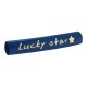 Brass Painted Tube "Lucky Star" 35x6mm Ø5.2x3mm