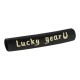 Brass Painted Tube "Lucky year" w/ Horseshoe 6x35mm