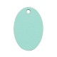 Wooden Charm Oval 13x19mm