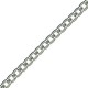 Aluminium Diamond Cut Chain 5.5x8mm/1.6mm