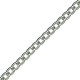 Aluminium Diamond Cut Chain 5.5x8mm/1.6mm