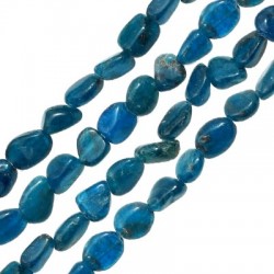 Apatite Bead Irregular 6x9mm (Ø1mm) (55pcs)